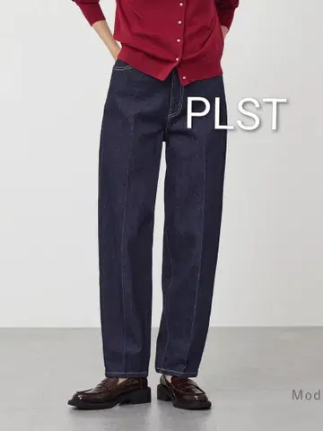 PLST 커브 청바지 XS