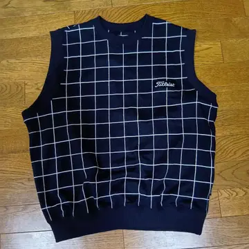 Titleist 타이틀리스트 골프웨어 베스트 슬리브리스 남성용