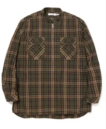 논네이티브 풀오버 하프 지퍼 셔츠