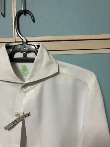 피나모레 코튼 셔츠 화이트 40 사이즈