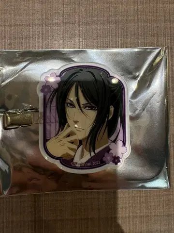 박앵귀 히지카타 토시조 앞머리 클립 헤어 클립 헤어핀