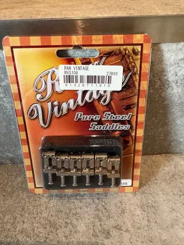 Raw Vintage RVS-108 스틸 브릿지 안장