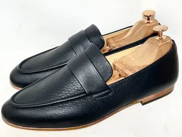 새상품급 일본제 VARISISTA 42 가죽 슬립온 로퍼 블랙