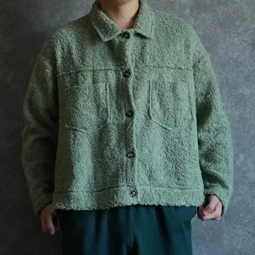 00s 플리스 트래커 자켓 세컨드 타입 카키 올리브