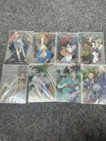 십이국기 DVD 첫 구매 혜택 클리어 카드 8장 세트