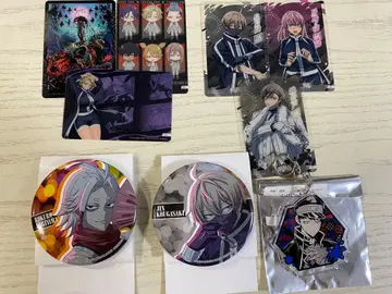 도겐 안키 포트레이트 트레이딩 캔뱃지 코고자키 진 로쿠로 클리어 카드