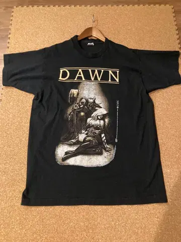DAWN 1995 빈티지 T셔츠 블랙