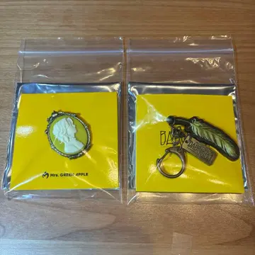 미세스 그린애플 후지사와 료카 키링 B 카메오 핀즈 A 세트 바벨
