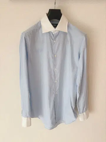 Maker's Shirt 스카이블루 긴팔 셔츠