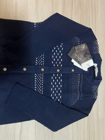 네이비 긴팔 가디건 택 포함 새상품