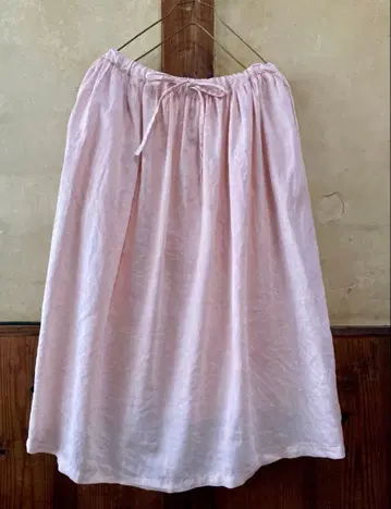 TUTIE. 츠치에 린넨 롱 스커트