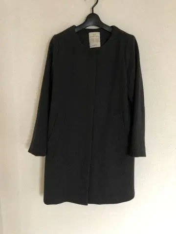 my STANDARD 노카라 코트 다크 그레이