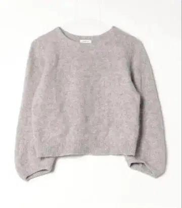 [ FRAY I.D ] 그레이 니트 스웨터