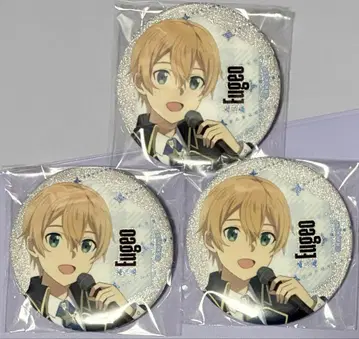 소드 아트 온라인 가라오케 철인 글리터 캔뱃지 유우지오 세트 B