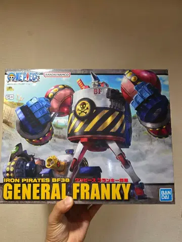 미조립품 반다이 원피스 프랭키 장군 프라모델