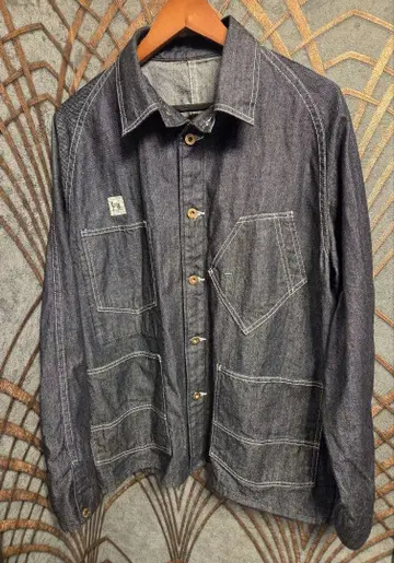 TCB jeans BLACK CAT 데님 커버올 사이즈 42