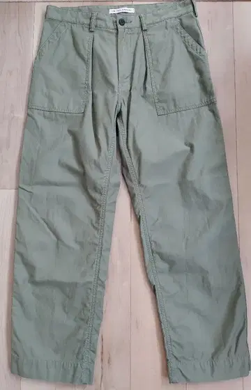 UNITED ARROWS 워크 팬츠 올리브 그린