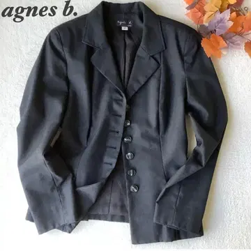 agnes b. 아네스베 테일러 자켓 그레이 여성용 사이즈 2