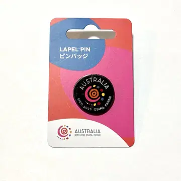 오사카 간사이 만박 호주관 파빌리온 EXPO2025 핀배지 (흠집 있음)