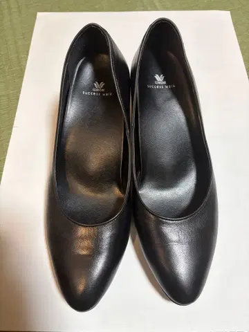 [ 새상품급 ] SUCCESS WALK 블랙 펌프스