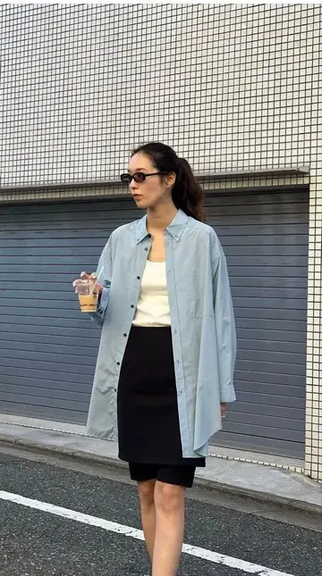 [ clane ] HUGE 셔츠 size1