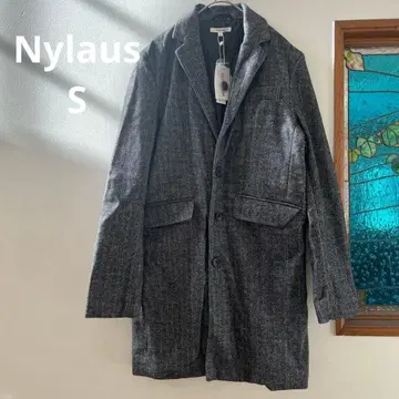 Nylaus 울 혼방 헤링본 단정 자켓 S