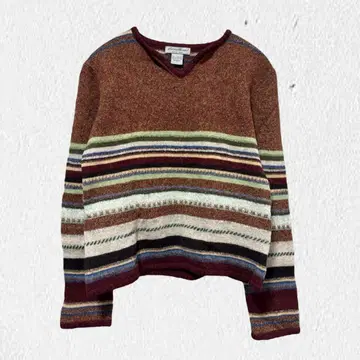 Eddie Bauer 에디 바우어 보더 무늬 니트 여성용 S