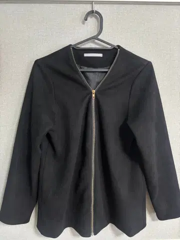 DOUDOU 노카라 자켓 블루종 자켓