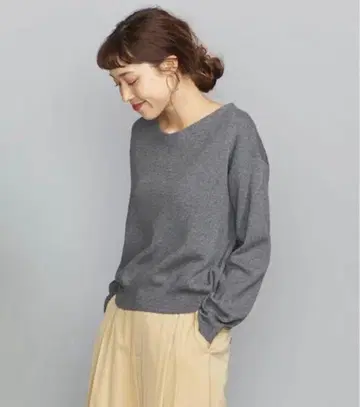 BEAUTY&YOUTH UNITED ARROWS 그레이 니트 2WAY