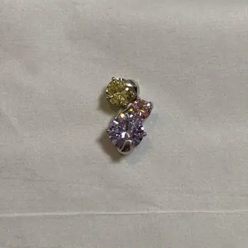 다색 보석 디자인 펜던트 탑 지르코니아