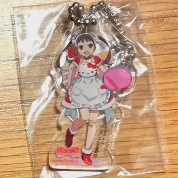 하치쿠지 마요이 모노가타리 시리즈 x 헬로키티 카페 아크릴 키링 산리오