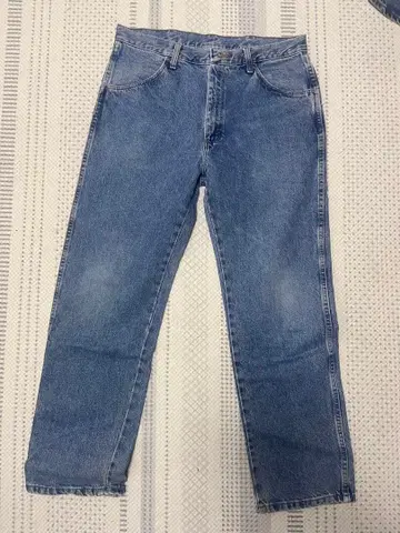 RUSTLER 스트레이트 데님 y2k 그런지 구제 의류