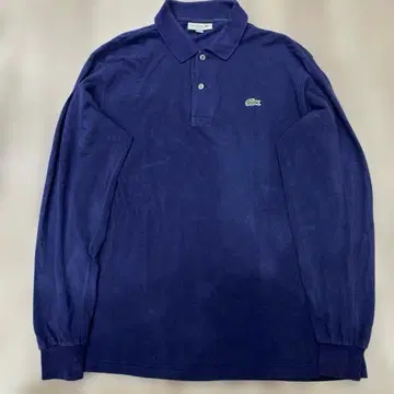 Lacoste 네이비 긴팔 피케 셔츠 5