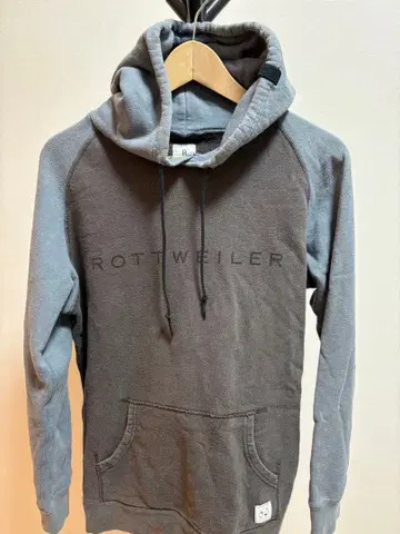 ROTTWEILER 그레이 후드티 후디 KJ 착용