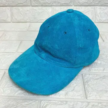 KIJIMA TAKAYUKI 소가죽 스웨이드 6 패널 캡 샌프란시스코