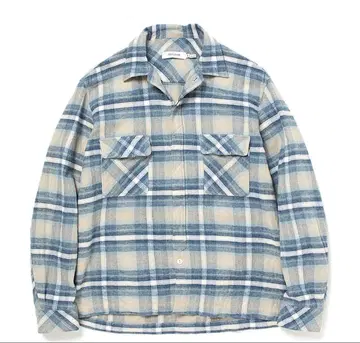 WORKER L/SSHIRT COTTON TWILL OMBRE PLAID
