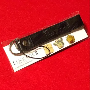 리니지 II 핀 배지 스트랩 세트 미사용 레어