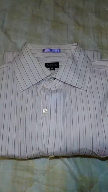 PaulSmith 옅은 핑크 스트라이프 긴팔 셔츠