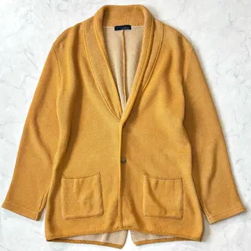 새상품급 라르디니 니트 자켓 테일러드 라이트 브라운 M sx5