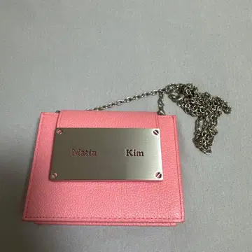 마틴 김 숄더백 핑크