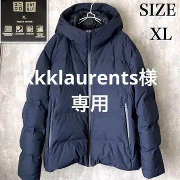 새상품급 UNIQLO 네이비 심리스 다운 자켓 XL