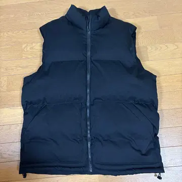 ZARA 블랙 다운 베스트 M