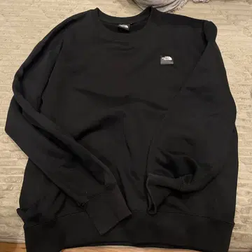 The North Face 블랙 크루넥 맨투맨