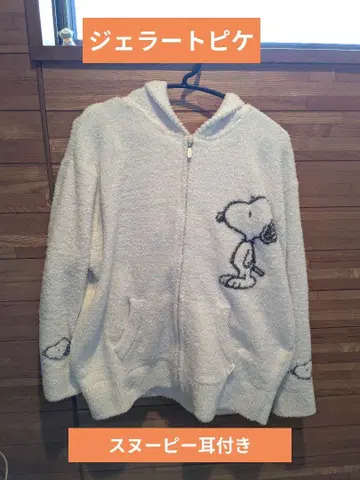[ 완판템 ] 젤라또피케 스누피 귀 달린 후드 젤피케 후드티