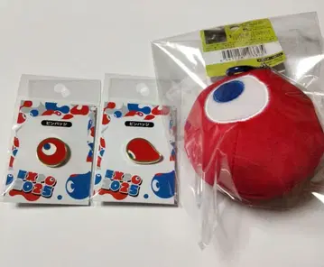 먀쿠먀쿠 코먀쿠 핀 배지 x 2종 카라비너 키링 3