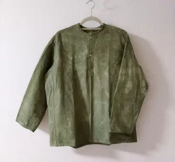 실물 러시아군 슬리핑 셔츠 그랑파 셔츠 헨리넥