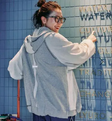 니코앤드 [be with M] 미사요 후드티