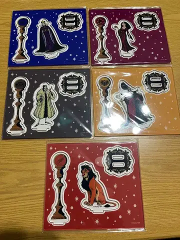 디즈니 빌런즈 E상 해피 복권 5세트