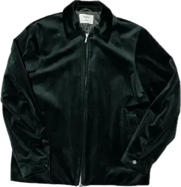 STUDIOUS 다크 그린 스윙탑 자켓 벨로아