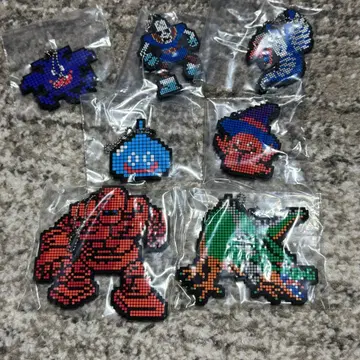 드래곤 퀘스트 복권 G상 러버 스트랩 7종 세미 컴플리트